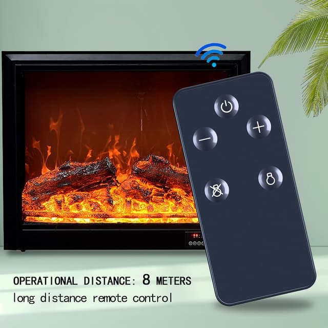 Detalle de TCNOUMT Replacement Remote Control for Dimplex/Cellini CLL-OV & Opti-V Electric Fire (TCNOUMT CLL-OV/VOLTERRA Opti-V)