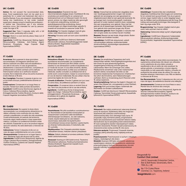 Thumbnail 4 de WeightWorld Coenzym Q10 200 mg đ