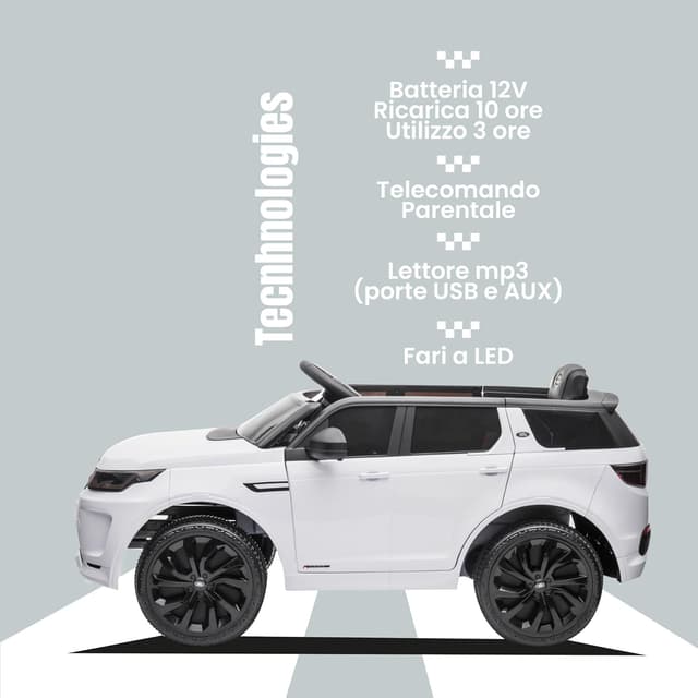 Detalle de Baroni Toys Land Rover 12V, 25 kg