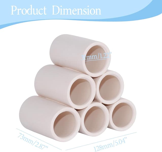 Thumbnail 1 de MC MEICHUANG 6-Tube Ceramic Shrimp Shelter for Aquariums 🐠