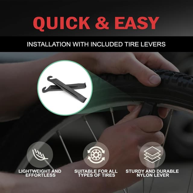 Thumbnail 4 de Hycline 2-Pack Bike Inner Tube