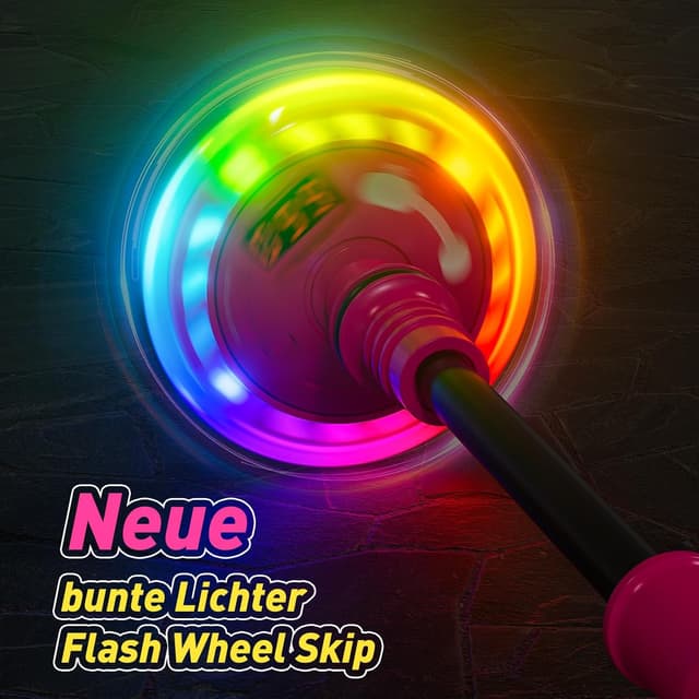 Detalle 1 de Hot Bee Blinkender Fußkreisel für Kinder 1