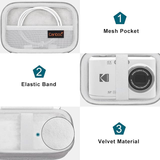 Thumbnail 4 de Canboc Case for Kodak PIXPRO FZ55 16MP