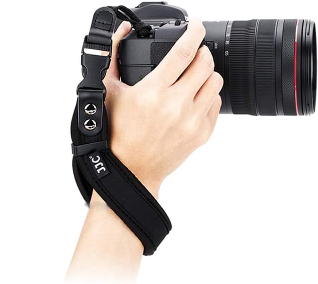 Detalle de JJC Neopren-Handschlaufe mit Schnellentriegelung für DSLR- & Systemkameras