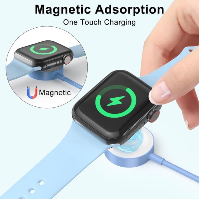 Detalle 2 de Amasuki Verbessertes Apple Watch Ladekabel 1m