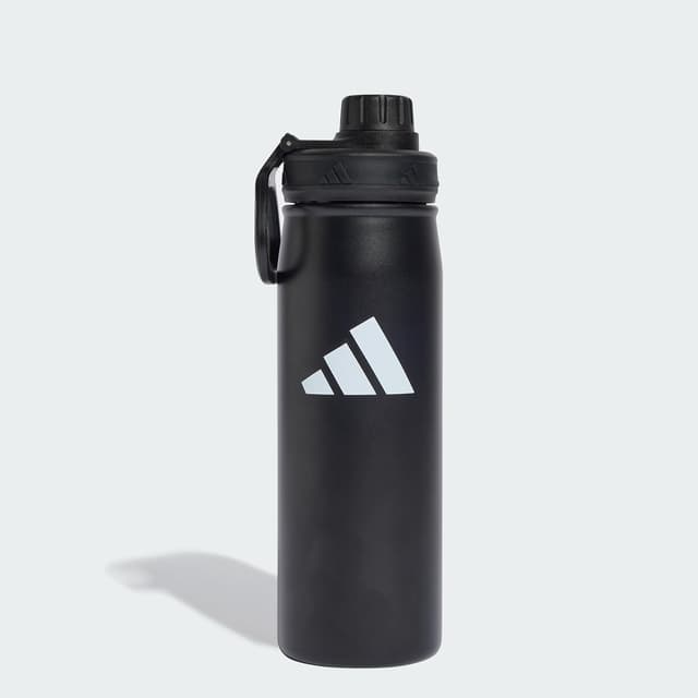 Detalle 2 de adidas borraccia in metallo Mixte Screw Top da 0,6 L (nero/nero)