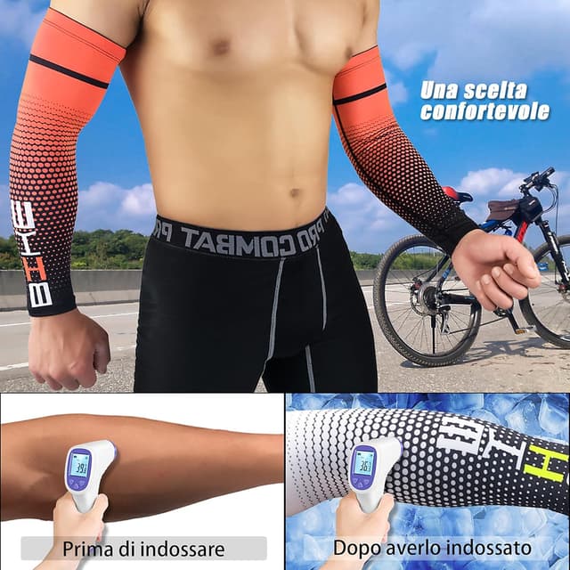 Detalle 2 de iColofun Arm Sleeve Kompression UV