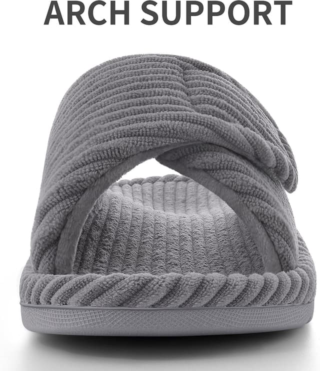 Detalle de Litfun Damen Hausschuhe Memory Foam