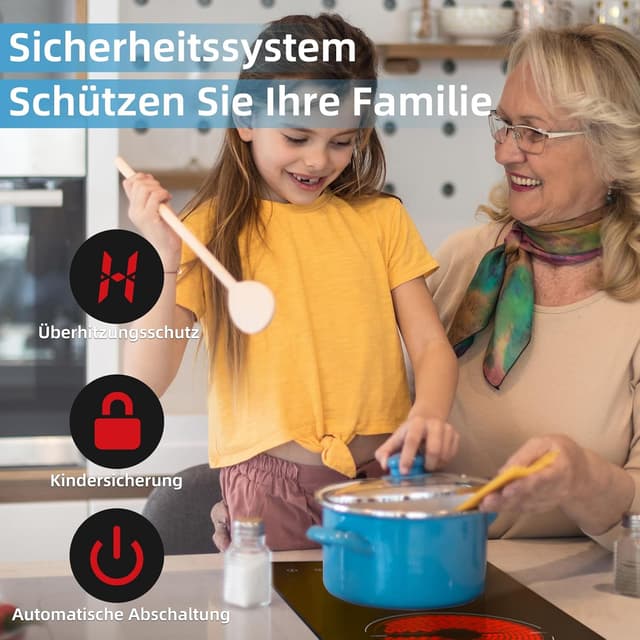 Thumbnail 6 de WEHIMO Glaskeramikkochfeld 29,5 cm 3000 W