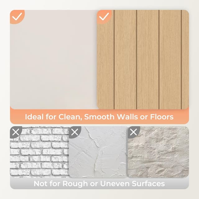 Thumbnail 6 de Milduall plinthe souple autocollante en PVC noir (5 m) – finition flexible 50 x 20 mm