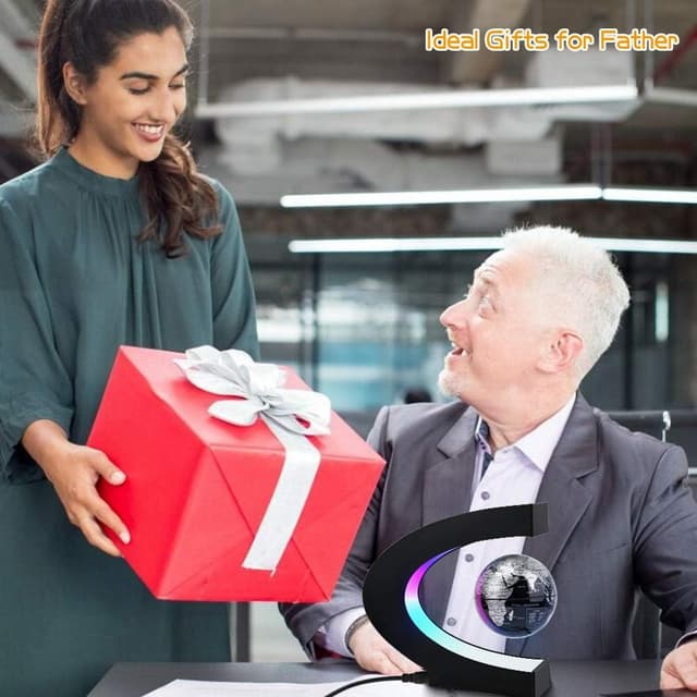 Detalle 2 de MOKOQI Magnetic Levitating Globe with LED Light (Cool desk gadget decor gift)