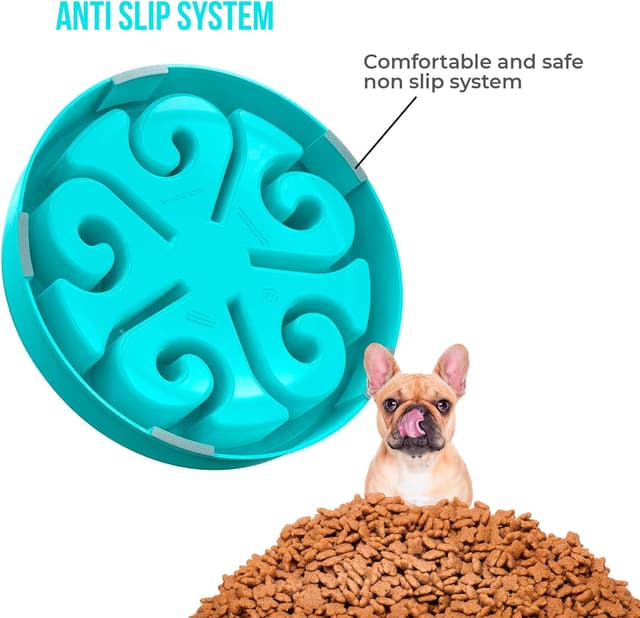 Thumbnail 2 de Edipets Hundenapf Antischlingnapf Blau