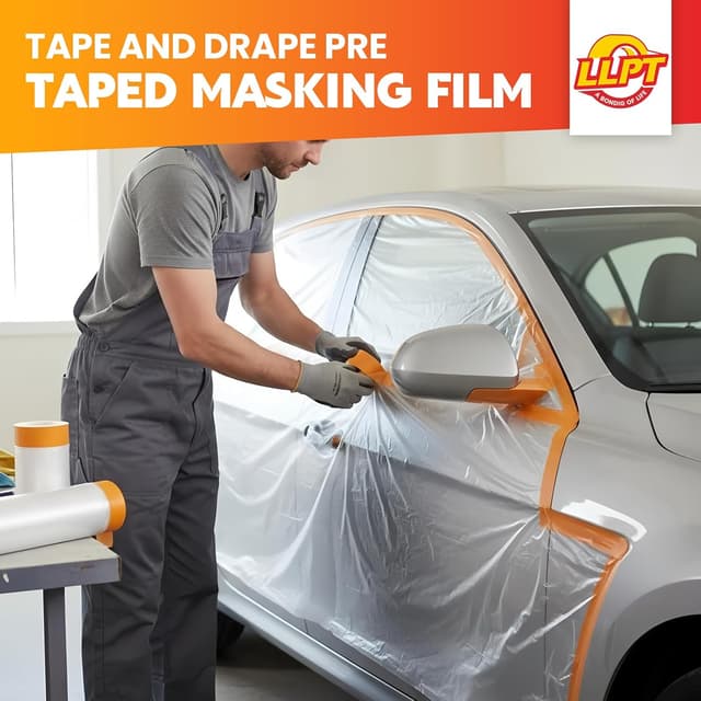 Detalle de LLPT Tape and Drape masking film 150cm