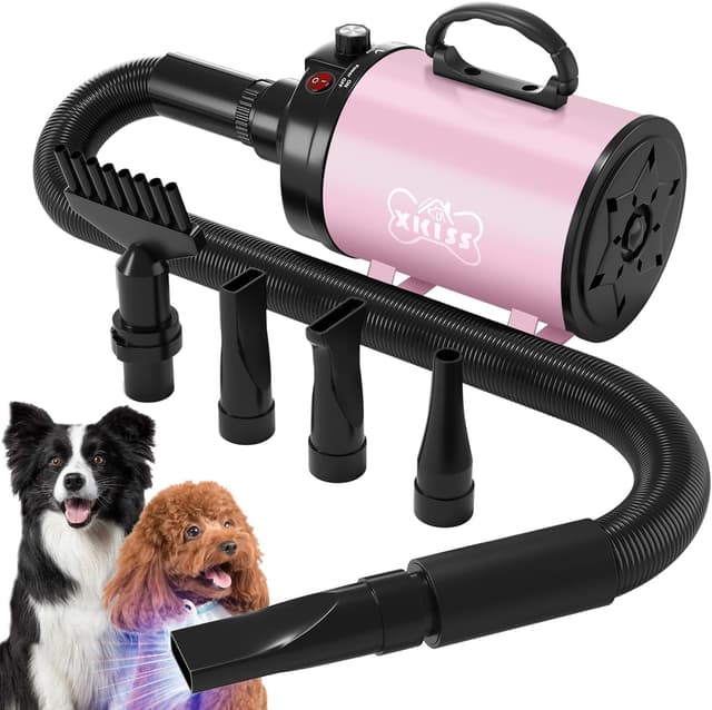 Imagen de XKISS Hundfön asciugacapelli cani 3200W rosa en OfertitasTOP