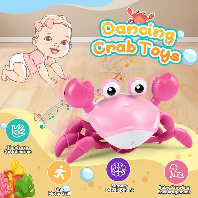 Detalle 2 de Hapikids Crawling Crab Toy 40‑60 min