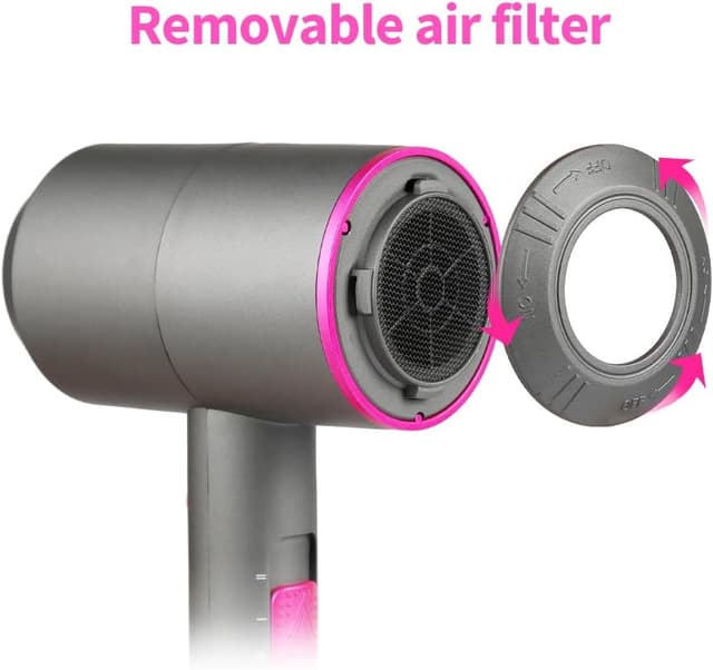 Thumbnail 6 de CASAMAA Professional Ionic Hair Dryer with AC Motor, 2 Speed & 3 Heat Settings, Cool Shot, 2 Concentrators & Diffuser