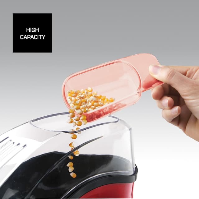 Detalle 2 de Taurus Pop'N'Corn 1100W palomitero sin aceite 📽