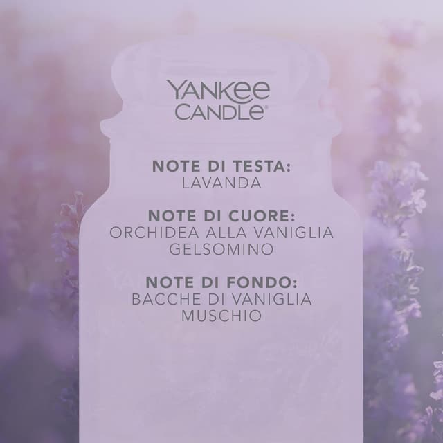 Detalle de Yankee Candle Lavanda Vaniglia 150 h 🕯