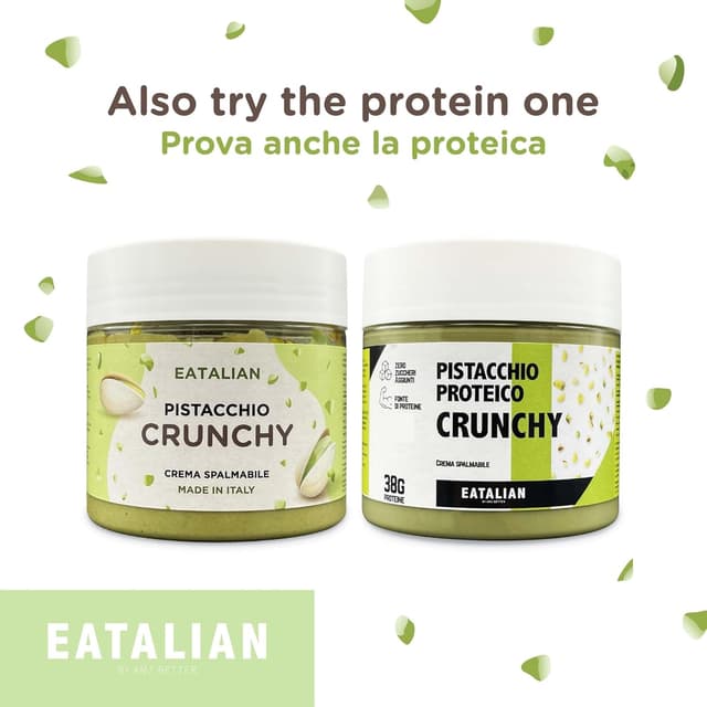 Thumbnail 7 de EATALIAN by AMZ BETTER Crema de Pistacho Crunchy 200g 🍫