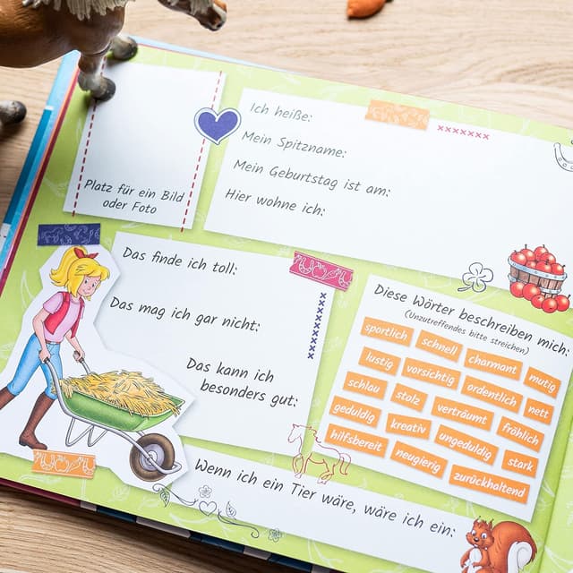 Thumbnail 4 de Papierdrachen Freundebuch Bibi & Tina 27 📒