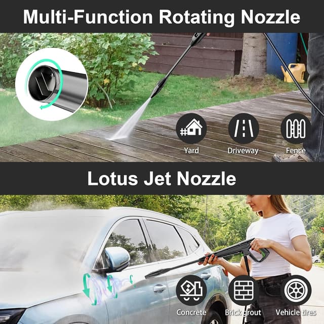 Thumbnail 3 de Pressure Washer with Hose Reel for Cars & Patios