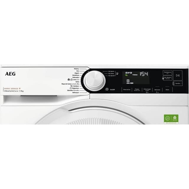 Detalle 2 de AEG Series 8000 TR839T4PBC secadora bomba calor