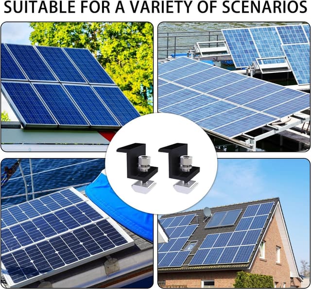 Detalle 2 de ZIOYA Solarmodul Halterung 30 mm