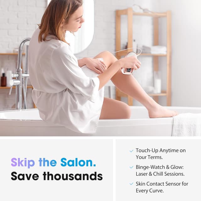 Thumbnail 4 de Oreeth Laser Hair Removal Device 86% hair reduction