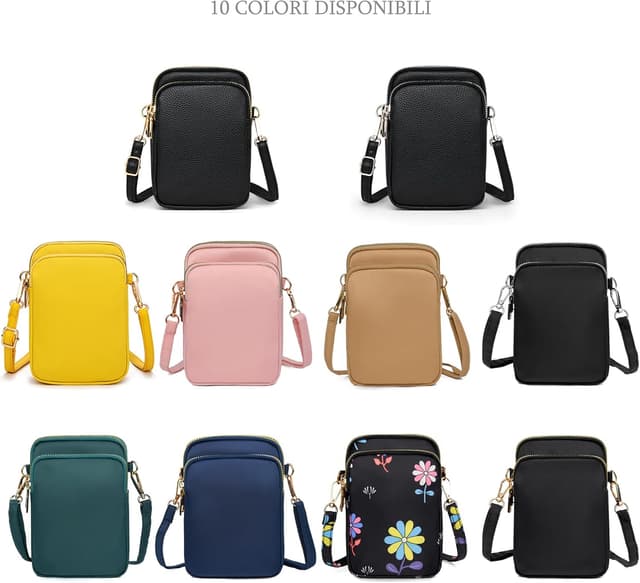 Detalle 2 de Kommodum borsetta tracolla piccola mini per telefono, km32