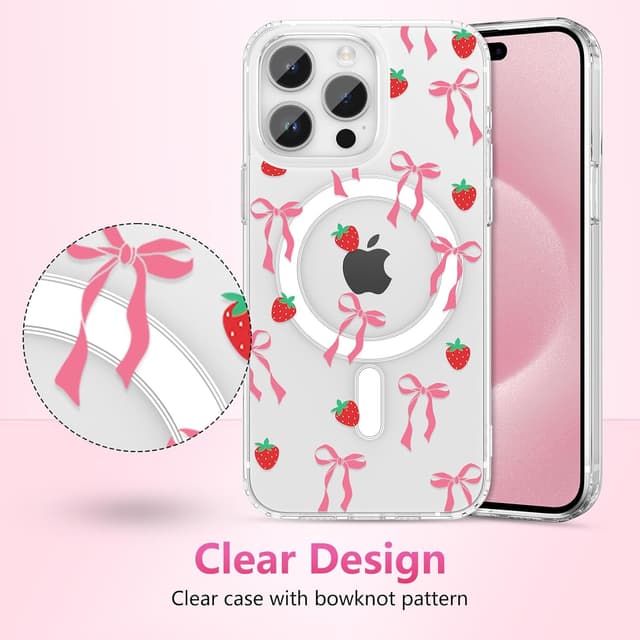 Detalle 1 de ZTOFERA Magnetische Hülle für iPhone 14 Pro Max