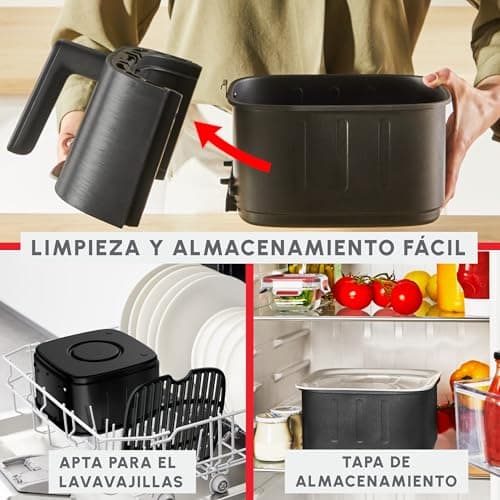 Thumbnail 3 de Moulinex Easy Fry Silence EZ5528F0 — freidora de aire 5 L