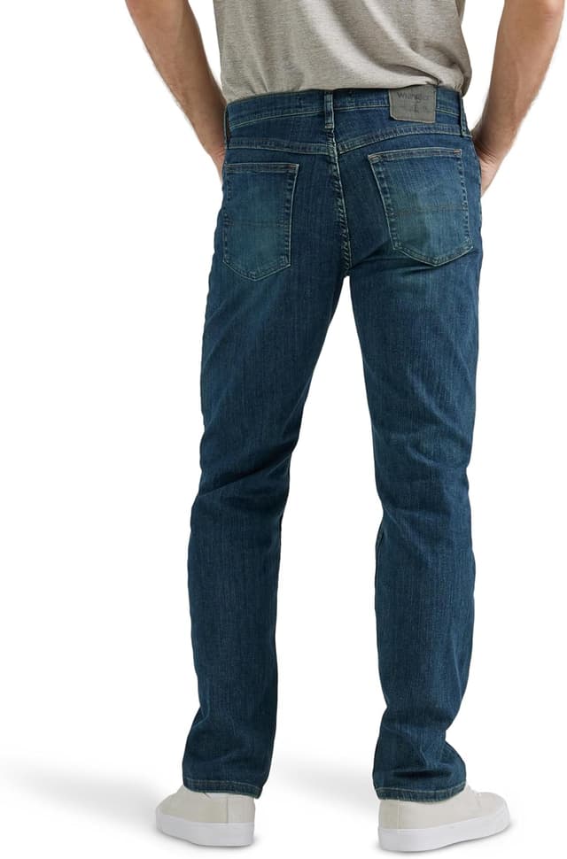 Detalle 2 de Wrangler Authentics Men’s Classic Relaxed Fit Flex Jeans (5-pocket, zip fly)