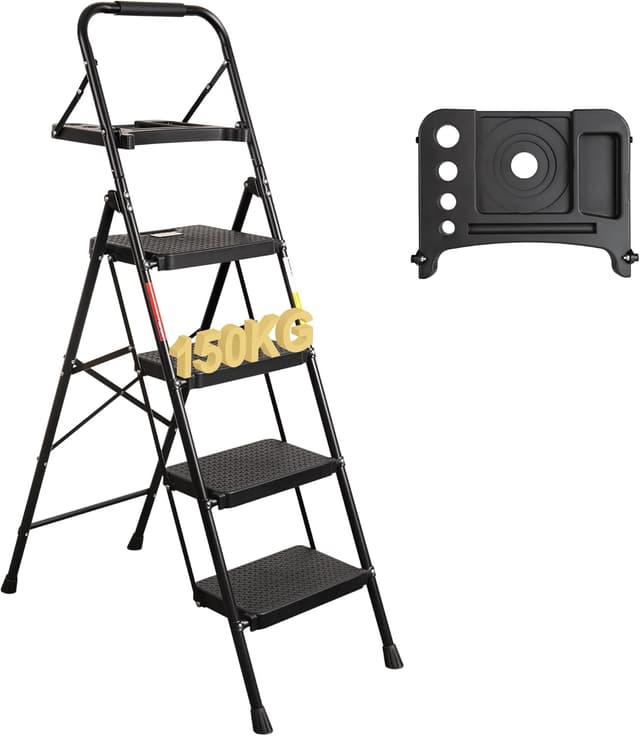 Imagen de BONTEC 4 Step Ladder Folding 150kg en OfertitasTOP