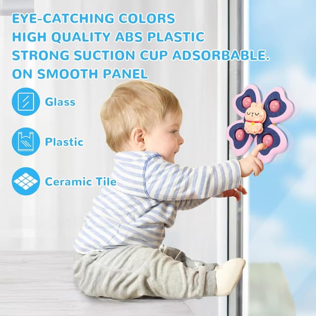 Thumbnail 3 de Vicloon Giocattolo a Ventosa 4pcs sensoriale