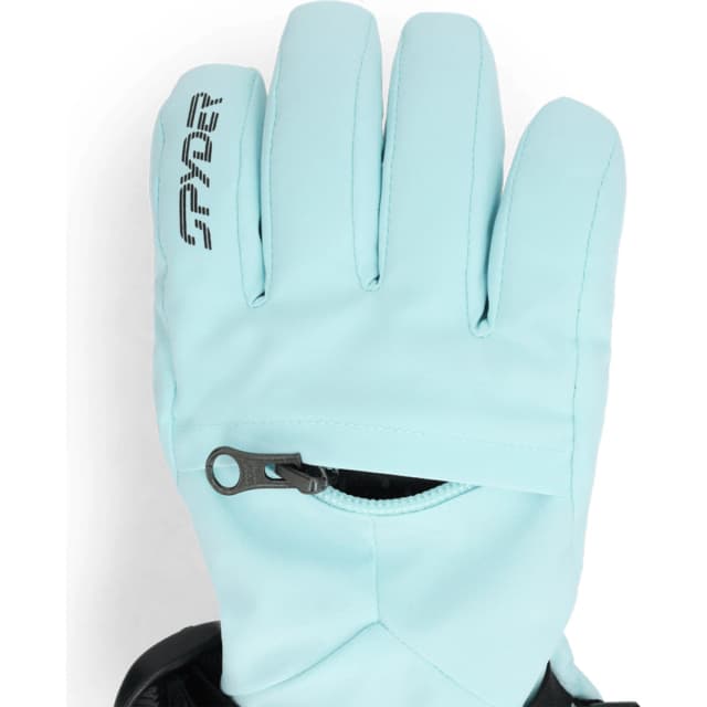 Detalle de Spyder Synthesis Guantes de esquí de niña con tejido EXO SHIELD