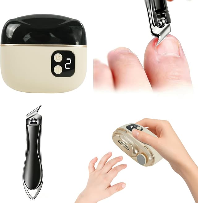 Detalle de Elektrischer Nagelknipser Set Nagelpflege
