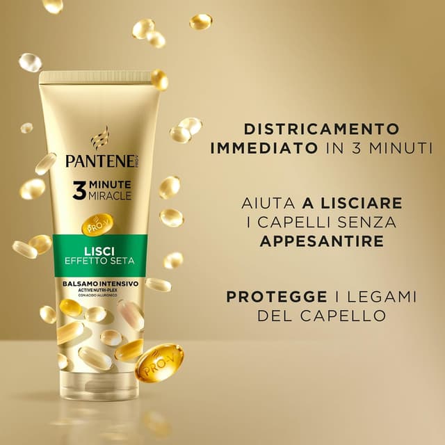 Thumbnail 4 de Pantene Miracles Lisci Effetto Seta shampoo 250 ml + balsamo 200 ml + maschera 300 ml