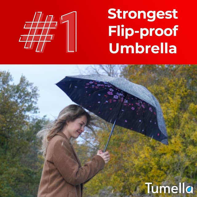 Thumbnail 6 de TUMELLA Flip-proof Umbrella, small and light 🌧