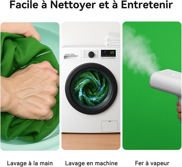 Thumbnail 3 de Heysily Toile de fond verte 2 x 3 m pour studio