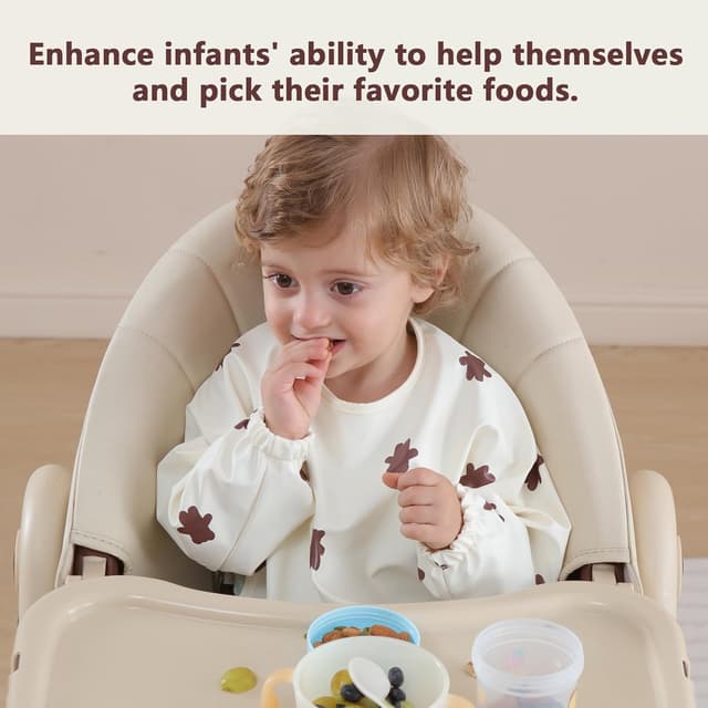 Thumbnail 6 de Yiupea Bavaglino Anti-Mess 6-24 mesi