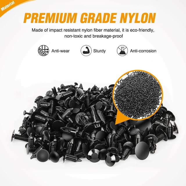 Thumbnail 4 de GOOACC 240PCS Bumper Retainer Clips