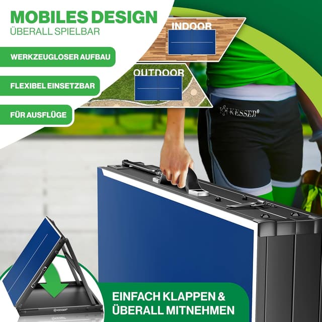 Thumbnail 2 de KESSER Tischtennisplatte Mini