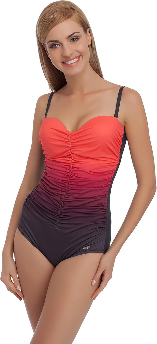 Detalle de Merry Style Donna Costume da Bagno MS60 a tutta interezza con protezione UPF 50+