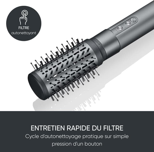 Detalle de SEVERIN Brosse soufflante Multi Style 5 en 1 WL 0684 (technologie ionique, 1 500 W)