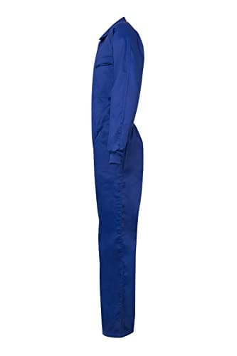 Detalle 2 de Velilla 214 Mono modelo italiano azulina talla 52 con cierre asimétrico y doble cursor