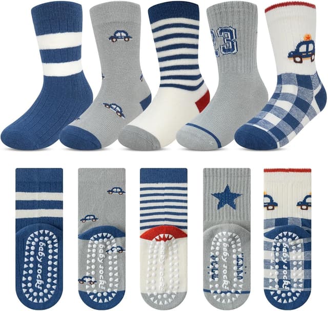 Detalle de Kyopp Stoppersocken Kinder 5 Paar mit 78,6%