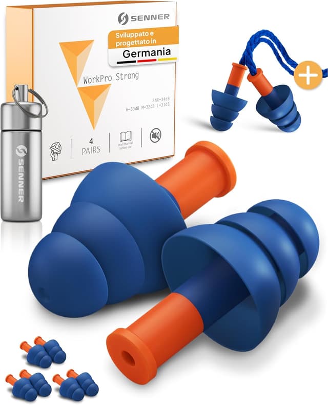 Detalle de Senner WorkPro Strong tappi antirumore SNR 34