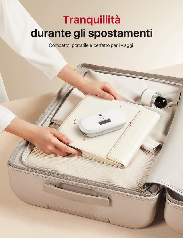 Thumbnail 6 de X-Sense XC0C-iR rilevatore di monossido di carbonio Wi‑Fi con display LCD e batteria sostituibile