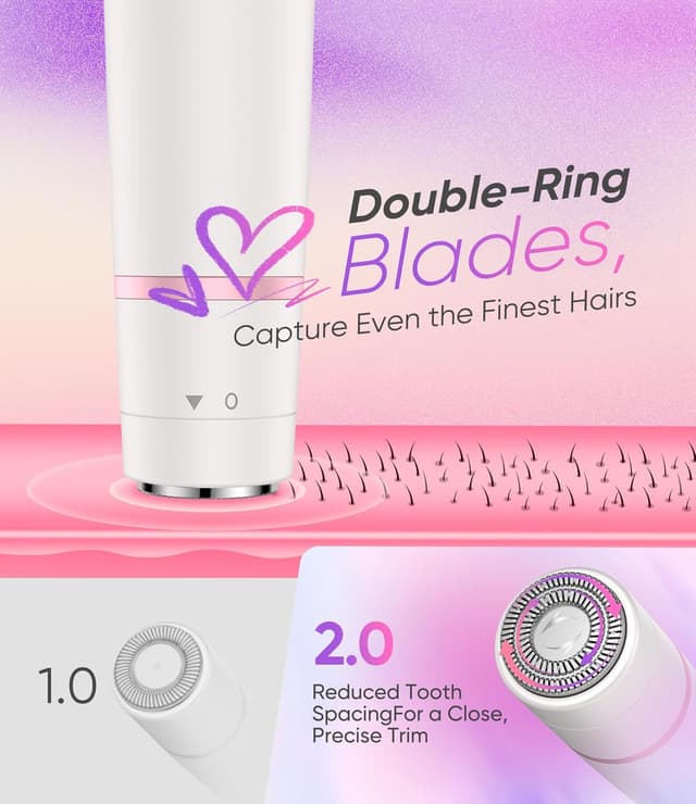 Thumbnail 4 de Facial Hair Remover 4‑in‑1 USB‑C, 4‑level battery indicator 🔌