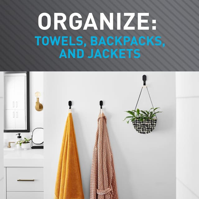 Detalle de 3M CLAW Gipskarton-Haken (3er-Set) bis 11 kg, werkzeuglos montierbar – für Spiegel, Bilder & schwere Deko